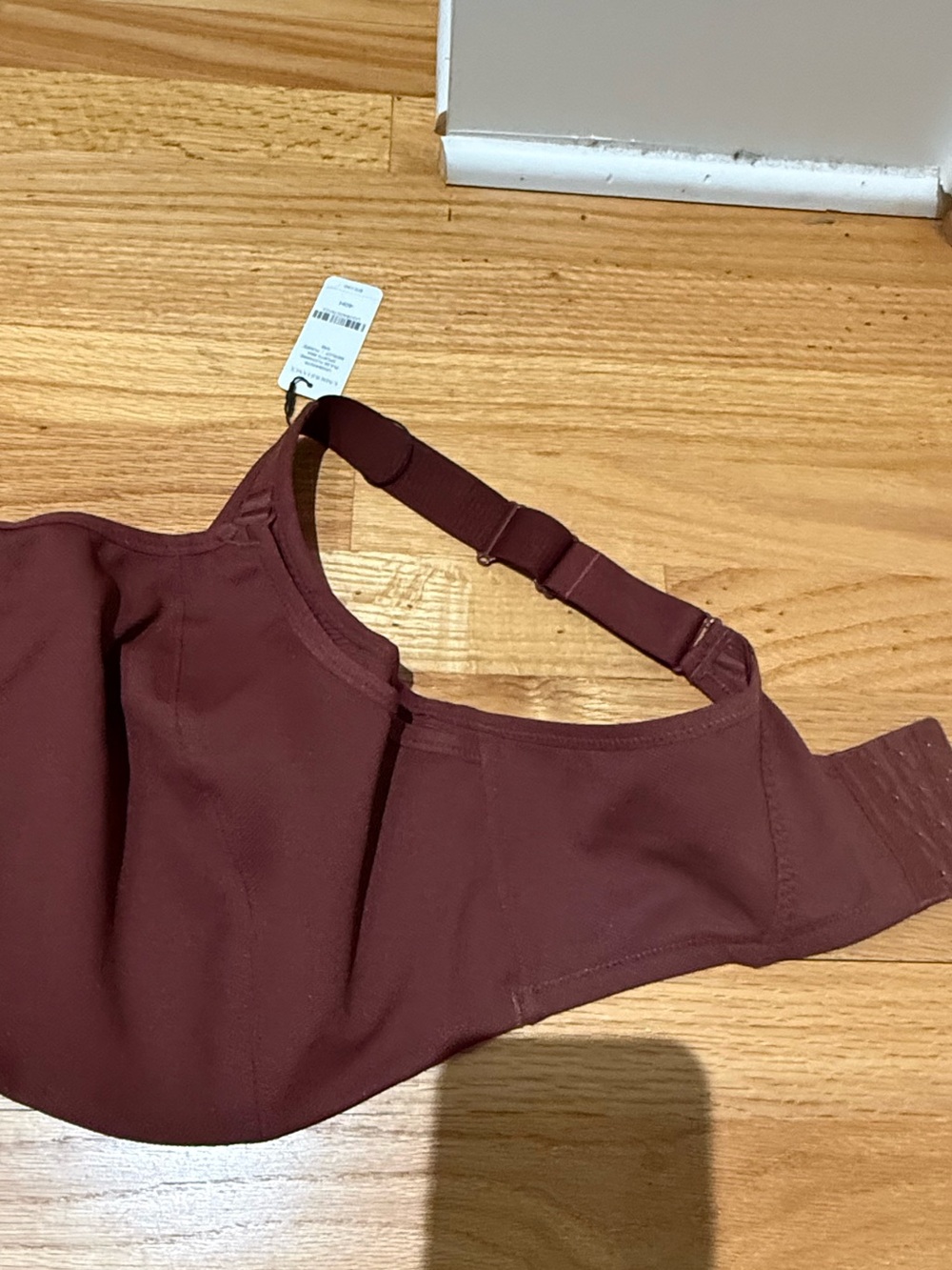 NWT Understance Pulse Flexwire Sports Bra Burgundy Full Coverage size 40H - Picture 2 of 7